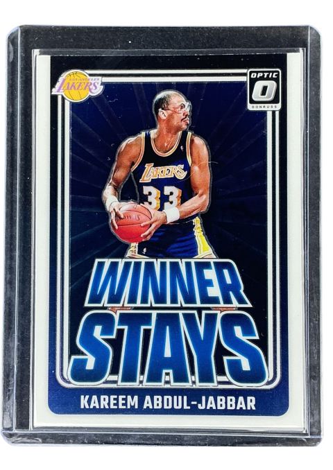 2024 Panini Donruss Optic Kareem Abdul-Jabbar Winner Stays #14
Front2024 Panini Donruss Optic Kareem Abdul-Jabbar Winner Stays #14