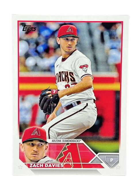 2023 Topps Series 1 Baseball Zach Davies #123 Front