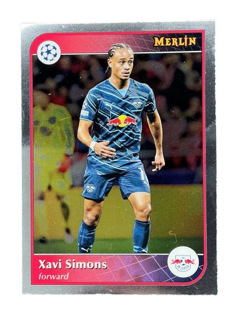2024-2025 Topps Merlin UCC Xavi Simons #75 Front