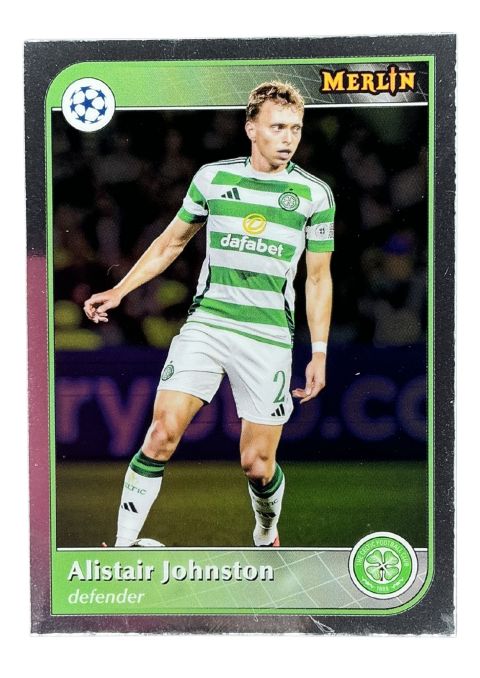 2024-25 Topps Merlin UCC Alistair Johnston #109 Front