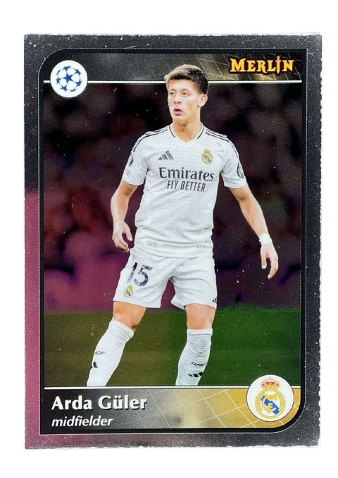 2024-25 Topps Merlin UCC Arda Guler #40 Front