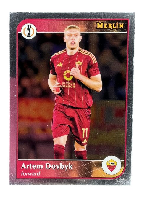 2024-25 Topps Merlin UCC Artem Dovbyk #156 Front