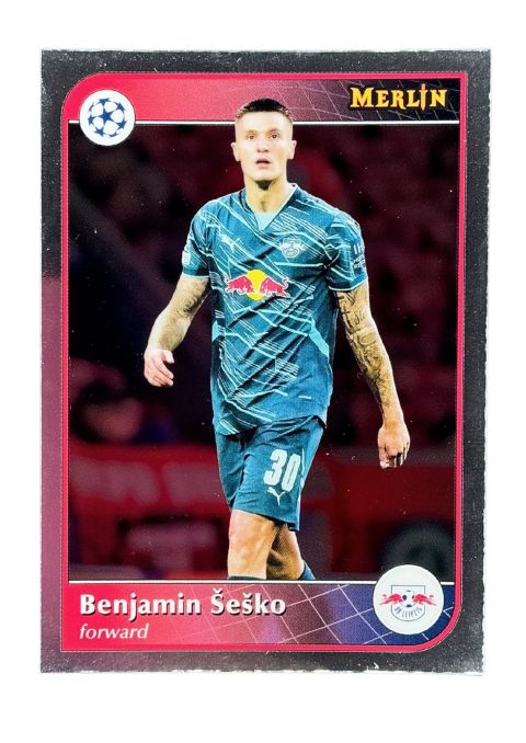 2024-25 Topps Merlin UCC Benjamin Sesko #30 Front