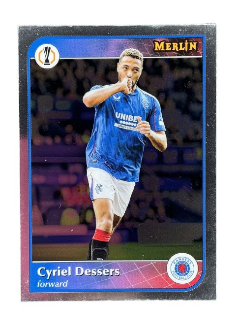 2024-25 Topps Merlin UCC Cyriel Dessers #69 Front