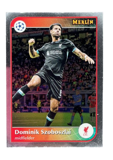2024-25 Topps Merlin UCC Dominik Szoboszlai #167 Front