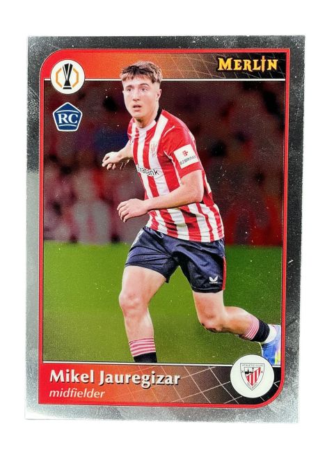 2024-25 Topps Merlin UCC Mikel Jauregizar #107 Front