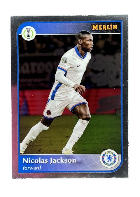 2024-25 Topps Merlin UCC Nicolas Jackson #176 Front