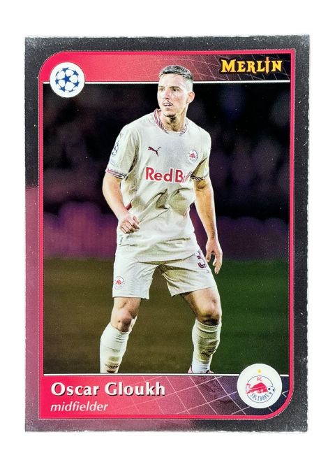 2024-25 Topps Merlin UCC Oscar Gloukh #58 Front