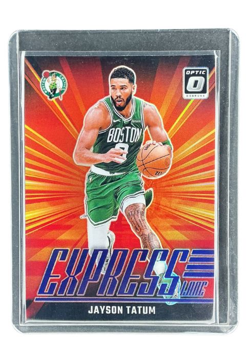 2024 Panini Donruss Optic Jason Tatum Express #9
 Front