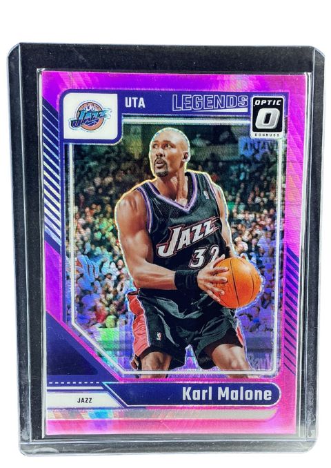 2024 Panini Donruss Optic Karl Malone Pink #229
 Front