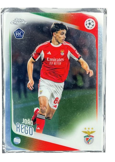 2025-26 Topps Chrome UCC Joao Rego #168 Front