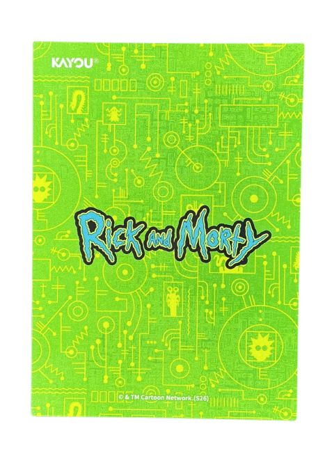 2025 Kayou Rick & Morty Infinite Universe Astron Edition Morty Smith #RM-CF-002 Back