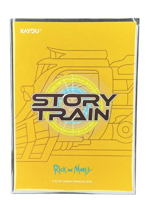 2025 Kayou Rick & Morty Infinite Universe Astron Edition Rick #RM-ST-007 Back