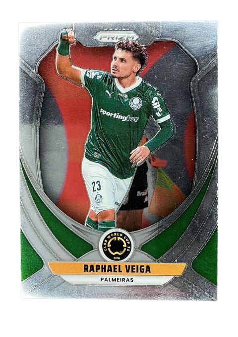 2025 Panini Prizm FIFA Club World Club Raphael Veiga #154 Front