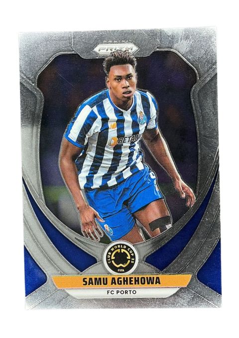 2025 Panini Prizm FIFA Club World Club Samu Aghehowa #99 Front