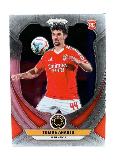 2025 Panini Prizm FIFA Club World Club Tomas Araujo RC #186 Front