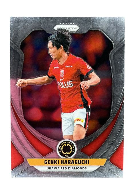 2025 Panini Prizm FIFA Club World Cup Genki Haraguchi #752025 Panini Prizm FIFA Club World Cup Genki Haraguchi #75