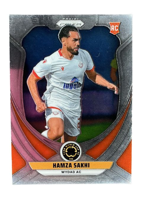 2025 Panini Prizm FIFA Club World Cup Hamza Sakhi #195 Front