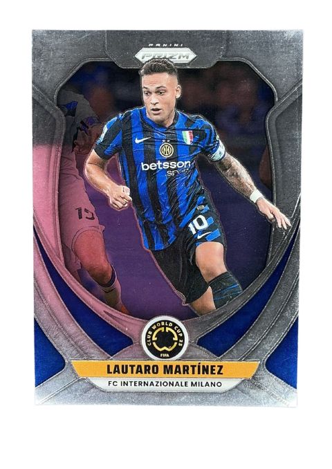 2025 Panini Prizm FIFA Club World Cup Lautaro Martinez #91 Front