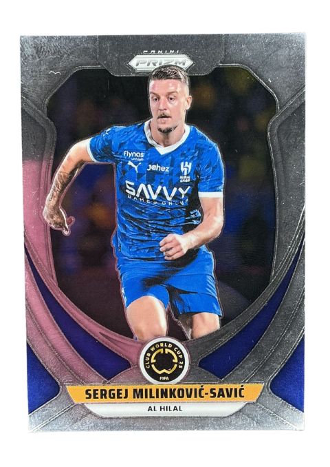 2025 Panini Prizm FIFA Club World Cup Sergej Milinkovic Savic #17 Front
