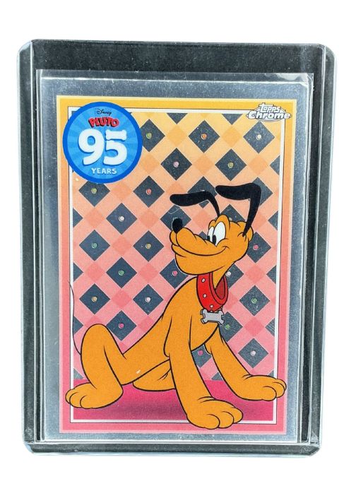 2025 Topps Chrome Disney Pluto 95 Years #PL-8
 Front