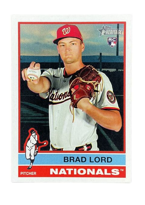 2025 Topps Heritage Brad Lord RC #548 Front
