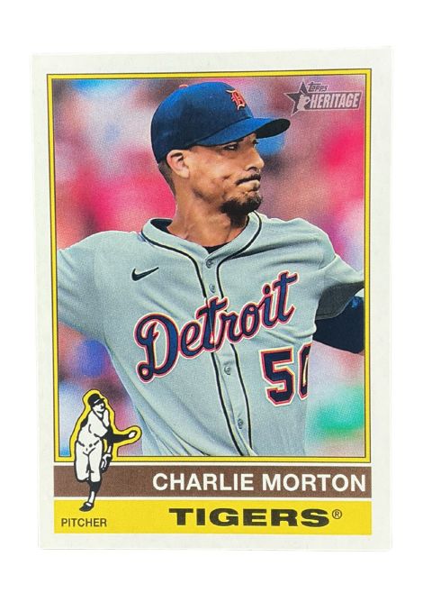 2025 Topps Heritage Charlie Morton #508 Front