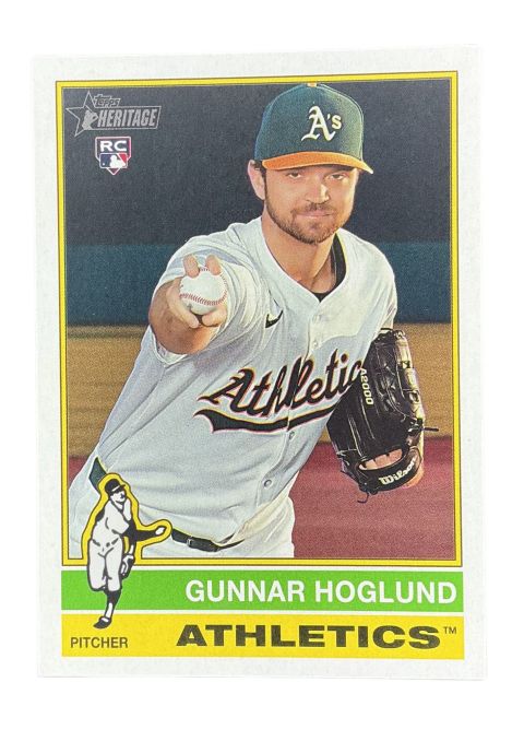 2025 Topps Heritage Gunnar Hoglund RC #645 Front