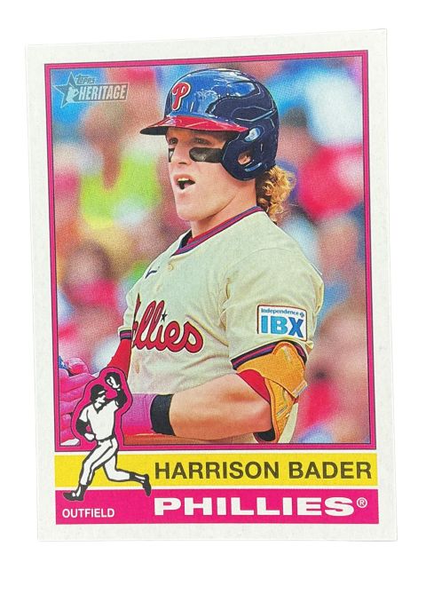 2025 Topps Heritage Harrison Bader #503 Front