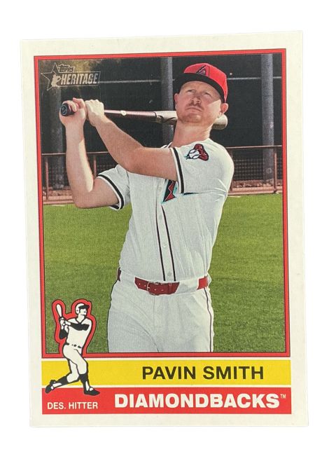 2025 Topps Heritage Pavin Smith #535 Front