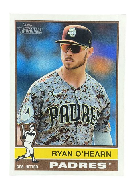 2025 Topps Heritage Ryan O Hearn #584 Front