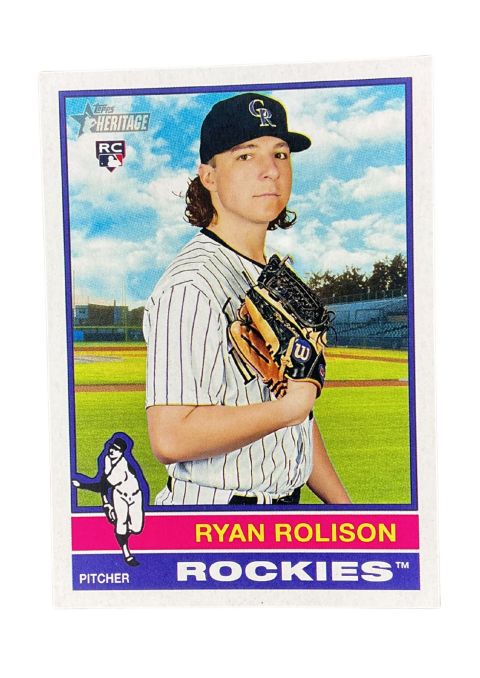 2025 Topps Heritage Ryan Rolison RC #681 Front