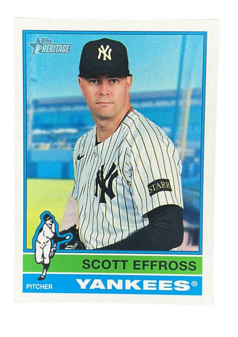 2025 Topps Heritage Scott Effross #636 Front