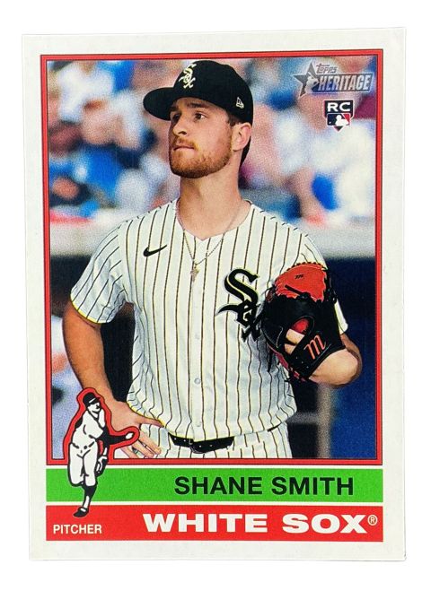 2025 Topps Heritage Shane Smith RC #587 Front