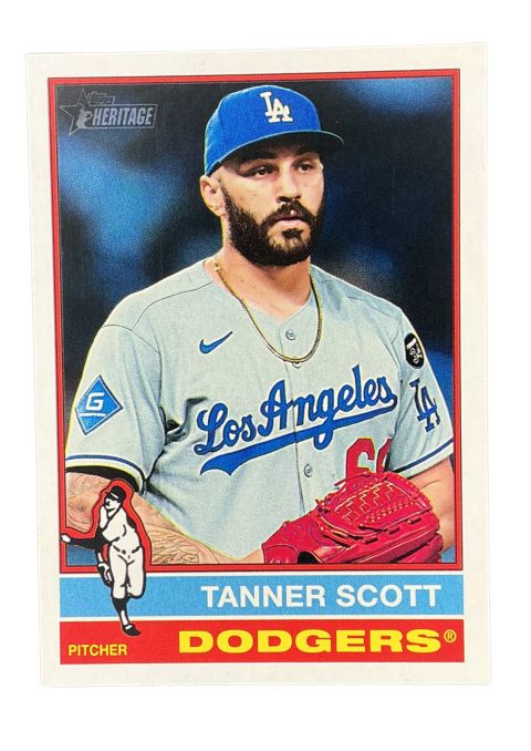 2025 Topps Heritage Tanner Scott #55 Front