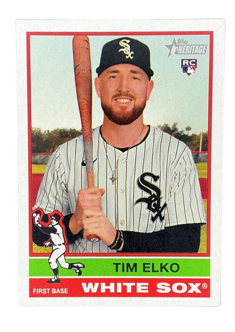2025 Topps Heritage Tim Elko RC #547 Front
