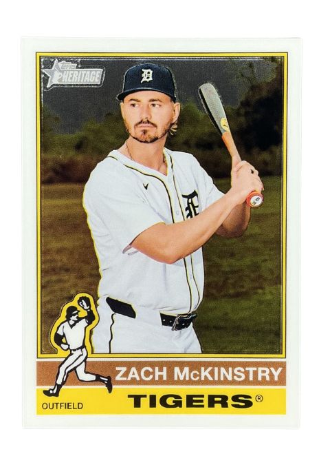 2025 Topps Heritage Zach McKinstry #591 Front