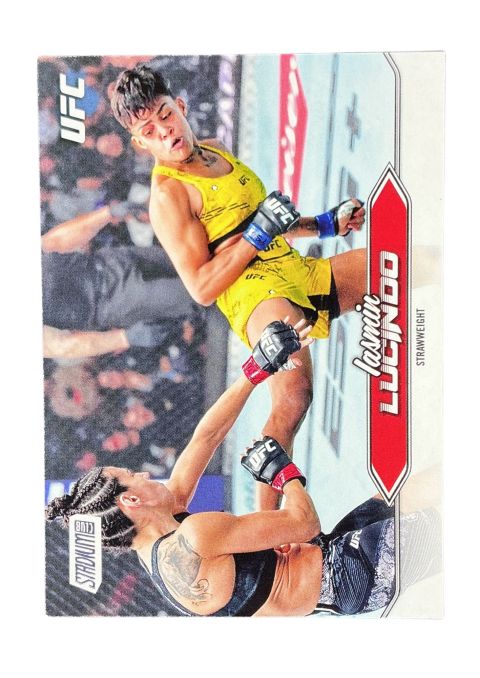 2025 Topps Stadium Club UFC Jasmin Lucindo #101 Front