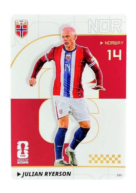 2026 Panini x Kayou FIFA World Cup Julian Ryerson #253 Front