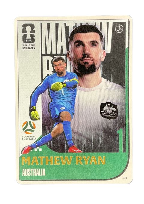 2026 Panini x Kayou FIFA World Cup Mathew Ryan #531 Front