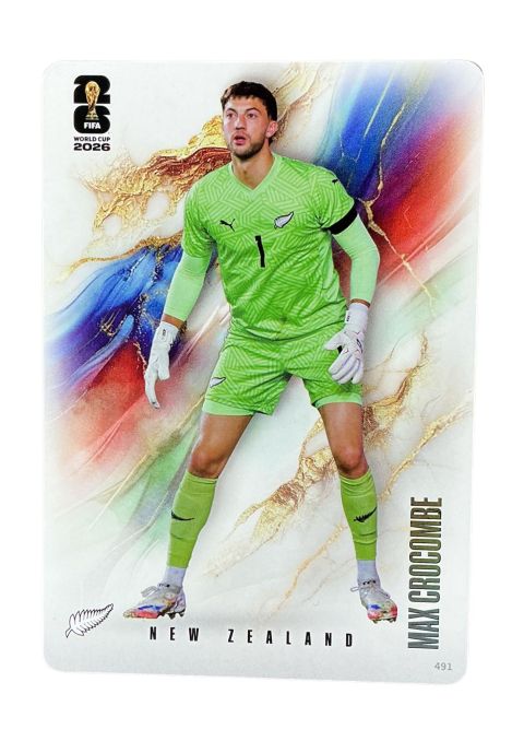 2026 Panini x Kayou FIFA World Cup Max Crocombe #491 Front