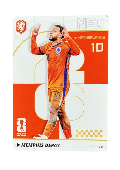 2026 Panini x Kayou FIFA World Cup Memphis Depay #246 Front