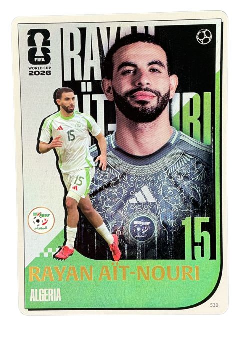 2026 Panini x Kayou FIFA World Cup Rayan Ait Nouri #530 Front