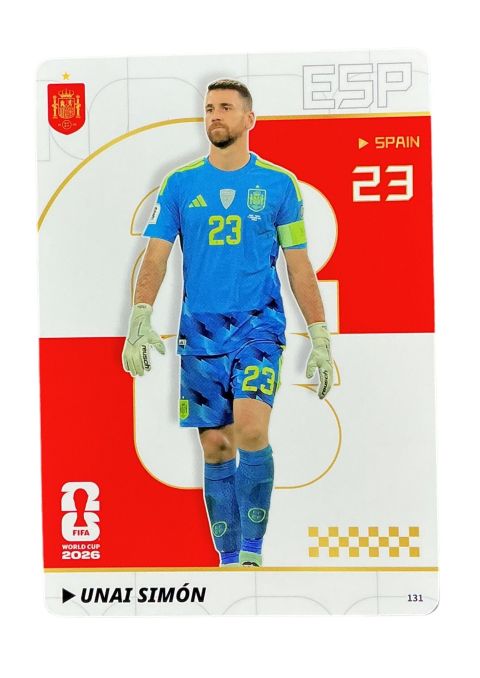 2026 Panini x Kayou FIFA World Cup Unai Simon #131 Front
