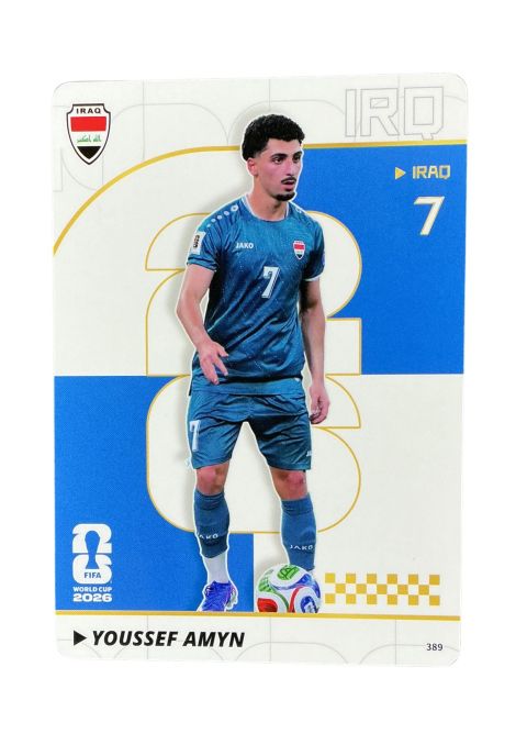 2026 Panini x Kayou FIFA World Cup Youssef Amyn #389 Front