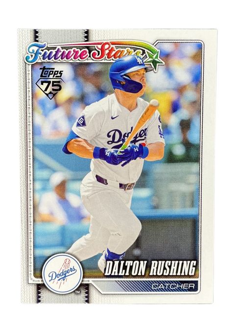 2026 Topps Series 1 75th Anniversary Dalton Rushing #103 Front