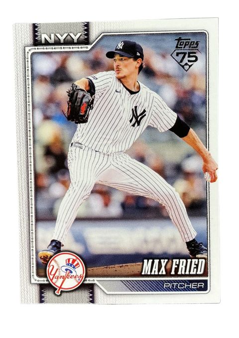 2026 Topps Series 1 75th Anniversary Max Fried #270 Front