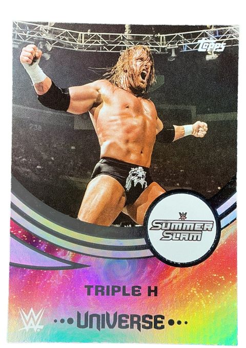 2025 Topps Universe WWE Triple H SummerSlam #272
Front