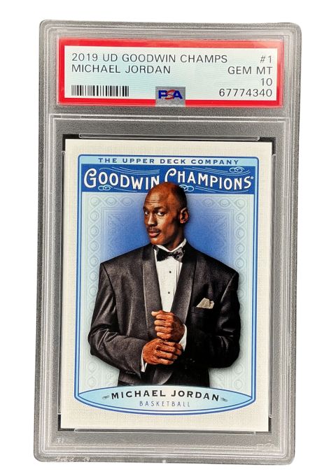 2019 UD Goodwin Champs Michael Jordan #1 PSA10
Front