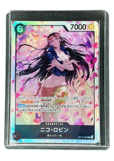 2025 One Piece Nico Robin Alt Art SR #OP12-087 JP
Front